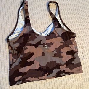 Camo Lululemon Align Top Size 6